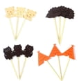 thumbnail image 3 of Bear Food Picks Animal Shape for Parties Bamboo Material Colorful for Party Decoration 48Pack, 3 of 5