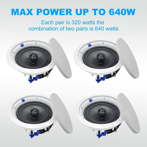Walmart ceiling best sale speakers