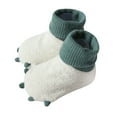 thumbnail image 4 of Toyvian 1 Pair Newborn Baby Velvet Warm Accessories Soft Infant Socks for Everyday Wear White, 4 of 8