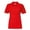 Red, variant on Softstyle Womens Short Sleeve Double Pique Polo Shirt