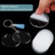 thumbnail image 3 of Kit de 120 adornos acrílicos en blanco que incluye adornos acrílicos en blanco, borlas y llaveros como se muestra, 3 of 5