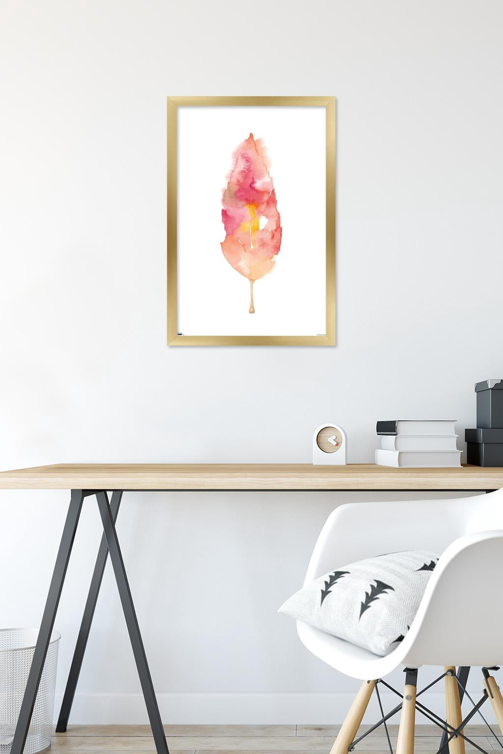 Seasonal Leaf Wall Poster, 14.725" x 22.375" Framed