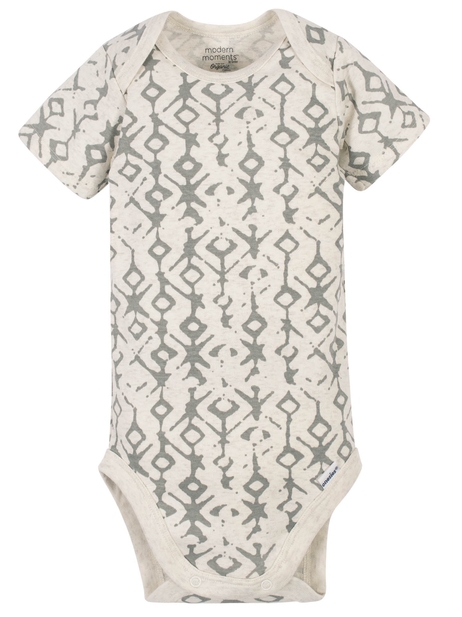 Modern Moments by Gerber Baby Boy Bodysuits, 4-Pack, Newborn-12 Months - image 5 of 6