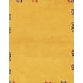 thumbnail image 1 of Ahgly Company Indoor Rectangle Abstract Orange Abstract Area Rugs, 2' x 4', 1 of 6