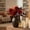 D, variant on Realistic Simulated Maple Leaf Cuttings Halloween Thanksgiving Home Vase Mantel Autumn Decor Plastic Sprigs,A