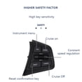 thumbnail image 3 of Sidaley Botón de volante de coche, controlador de crucero, reemplazo de modificación de actualización de automóvil automotriz para Creta Vehículos, repuestos y accesorios Mis, 3 of 6