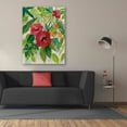 thumbnail image 3 of Epic Graffiti 'Tropical Jewels I' by Silvia Vassileva, Canvas Wall Art, 40"x54", 3 of 8
