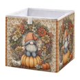 thumbnail image 2 of Storage Basket Foldable Open Organizers for Clothes Toys Books15.75x10.63x6.96in Pumpkin Old Elf, 2 of 8