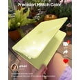 thumbnail image 4 of Fintie Clear Case for MacBook Neo 13" (A3404, 2026), Ultra‑Thin Snap‑On Hard Shell Cover for MacBook Neo 13" with A18 Pro Chip, Crystal Citrus, 4 of 9