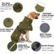 thumbnail image 2 of Abrigo para Perro - Chaqueta de Invierno Impermeable y Resistente al Viento, Cálida y Cómfortable, con Reflectante, para Perros Medianos y Grandes, Ropa para Perros al Aire Libre, 2 of 4