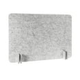 thumbnail image 3 of Mampara acústica para mesa, separador, biombo, divisor de mesa para la zona de recepción. Rectángulo Gris Claro, 3 of 8