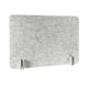 thumbnail image 3 of Mampara acústica para mesa, separador, biombo, divisor de mesa para la zona de recepción. Rectángulo Gris Claro, 3 of 8