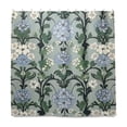 thumbnail image 2 of Yayeee Shower Curtain with Hooks 72"x72" Waterproof Fabric Bathroom Hanging Decor, Blue Blossom, 2 of 5