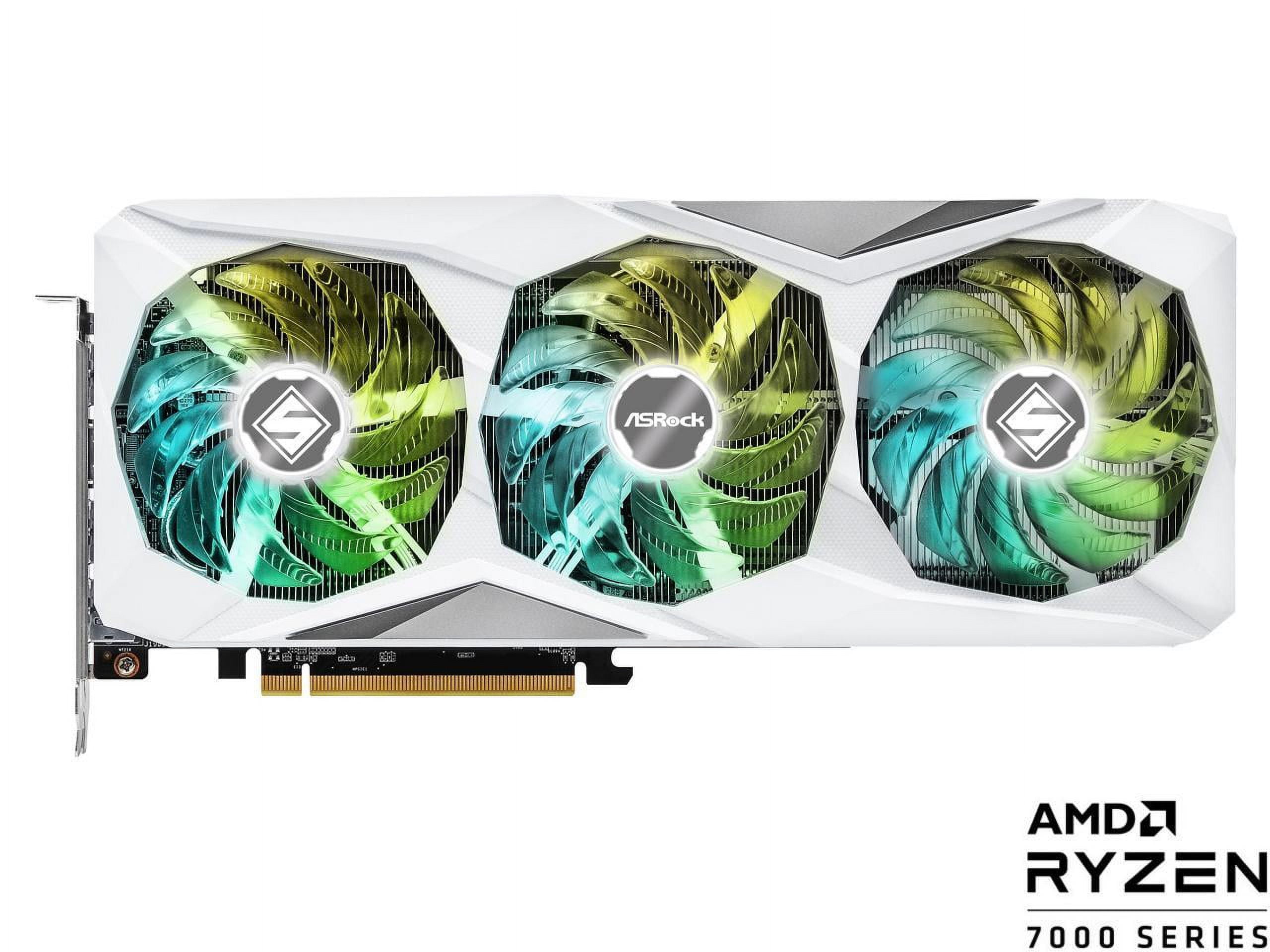 ASRock Steel Legend Radeon RX 7600 XT 16GB GDDR6 PCI Express 4.0