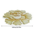 thumbnail image 3 of Dainzusyful Home Decor Rug Heat Transfer 3D Shaped Flower Floor Mat Sofa Bedroom Living Room CarpetArea Rug, 3 of 6