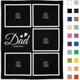 thumbnail image 3 of Personalized Christmas Birthday Gifts for Mom from Daughter Son Kids Custom Throw Picture Blanket Customized Blanket with Photos for Women, Grandma, Mother in Law 40"X50", 3 of 6