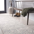 thumbnail image 2 of SAFAVIEH Martha Stewart Jardin Hyram Floral Runner Rug, Ivory/Blue, 2'3" x 8', 2 of 11