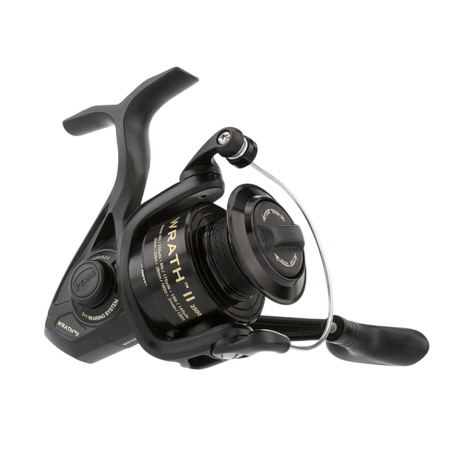 Carrete de pesca PENN Wrath II Saltwater Spinning, tamaño 2500
