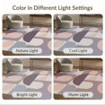 thumbnail image 7 of ODIKA 9'x12' Muted Pastel Tones Geometric Elegance Washable Area Rug Mid Century Modern Patterned Shapes for Great Room, Indoor Concept, Large Living Low Pile, Flatwoven, 7 of 7