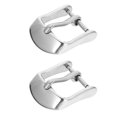 thumbnail image 1 of 2Pcs Watch Strap Buckle Watch Band Replacement Buckle Stainless Steel Watch Buckle, 1 of 3