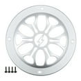 thumbnail image 1 of Unique Bargains 3' Car Speaker Grills Cover Round 3 Inch Audio Subwoofer Protector with Mounting Screws ABS Silver Tone, 1 of 8
