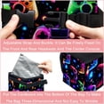 thumbnail image 4 of Game Controller Mini Car Trash Can with Foldable Lid, Leak-proof Design and Hanging Storage Bag for Auto - Car Trash Can, 4 of 6