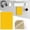 E, variant on 1 Pc A5 Softcover Sewn Notebook 30 Sheets Lined Paper Writing Journal for Office Home Daily Writing 21x14cm , Clearance(Yellow)