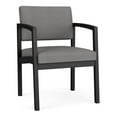 thumbnail image 1 of Lenox Steel Reception Waiting Room Guest Chair / Black Steel / Light Gray, 1 of 5