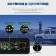 thumbnail image 6 of Car Inclinometer Level Tilt Meter, Digital HUD GPS Speed Slope Meter, Real-timie Speed, Vehicle tilt/Pitch Angle, Battery Voltage with HD LCD Display, 6 of 8