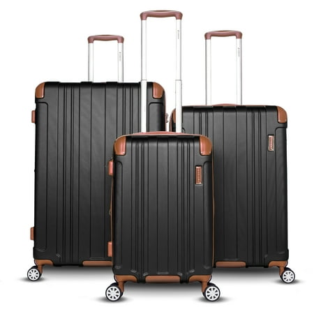 - Gabbiano Bravo Collection Two-Tone Hardside Spinner Luggage