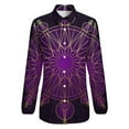 thumbnail image 4 of Personalized Tarot Fate Clairvoyance Long Sleeve Blouse Woman Streetwear Casual Shirts Summer Oversize Woman Streetwear Clothing Birthday Present, 4 of 7
