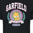 thumbnail image 3 of Garfield - Collegiate - Juniors Cropped Cotton Blend T-Shirt, 3 of 5
