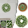 thumbnail image 1 of BJUTIR Couronne Florale de Printemps, 18 Pouces, Soie, 1 of 7