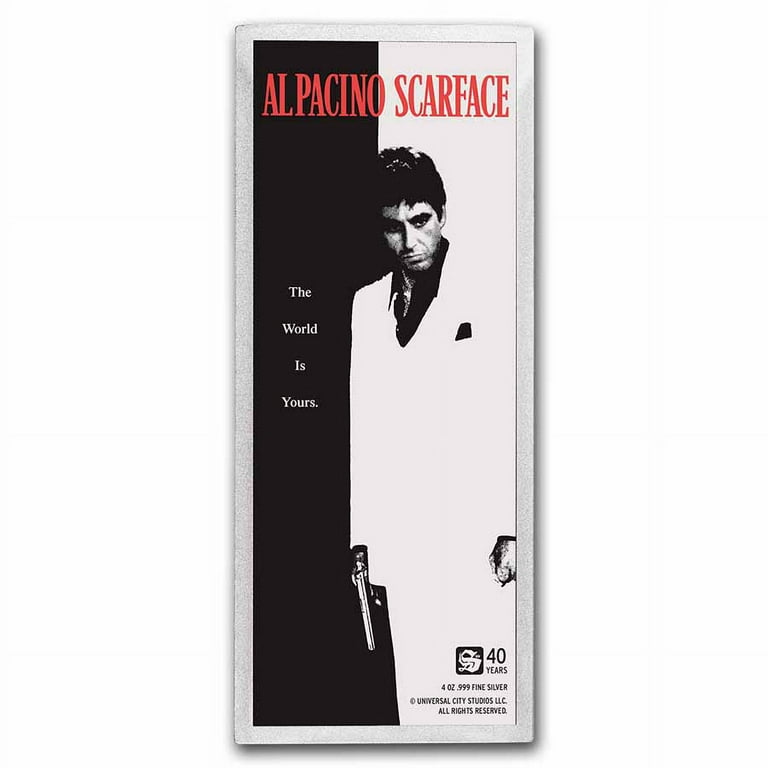 Scarface 40th Anniversary Limited Edition 4 oz Colorized