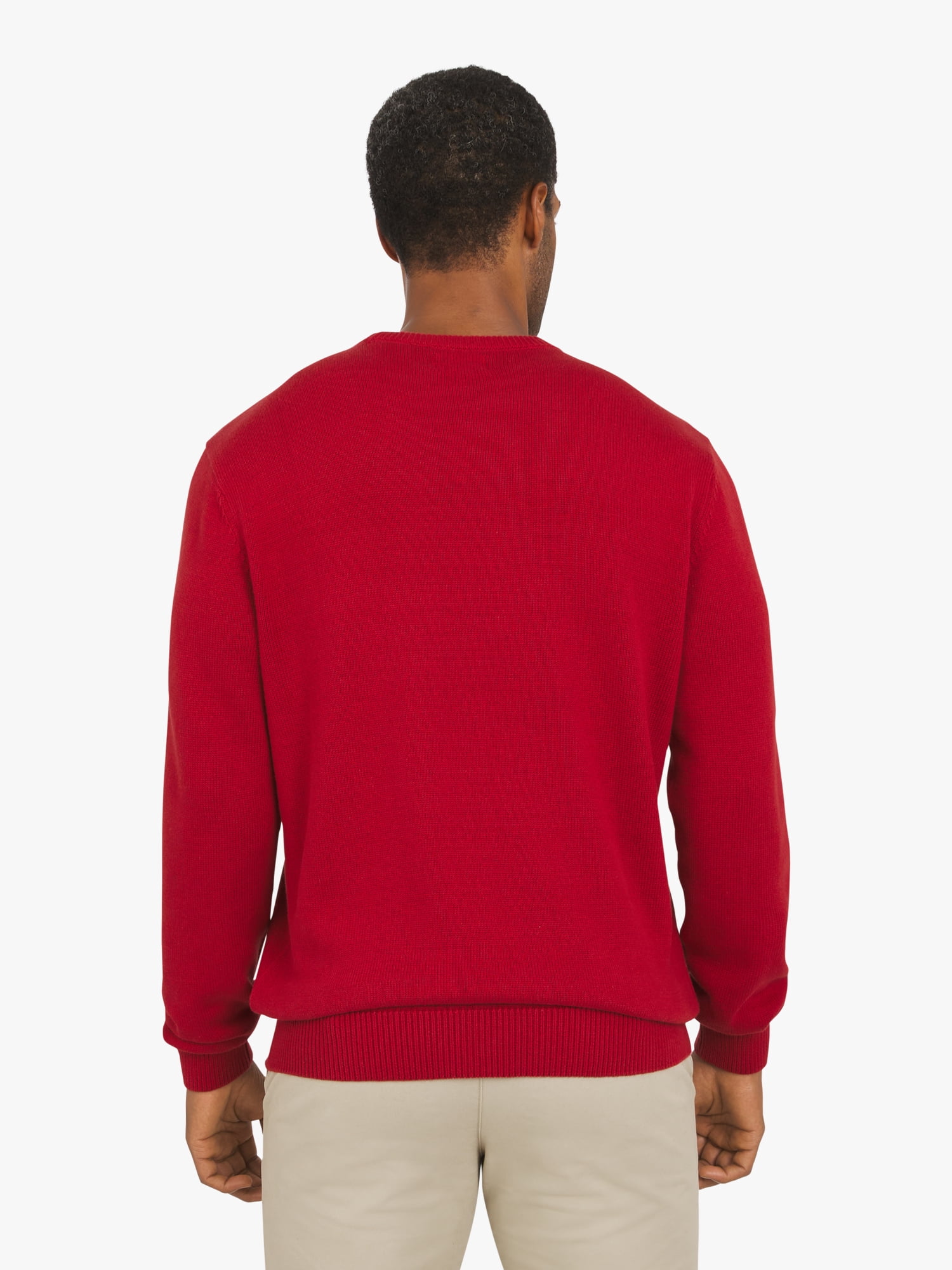 Chaps Men's & Big Men's Long Sleeve Crewneck Sweater, Sizes S-3XL