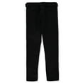 thumbnail image 2 of Denice Girls' Stretch Straight Pants With Sash Color: black Size: 4, 2 of 2