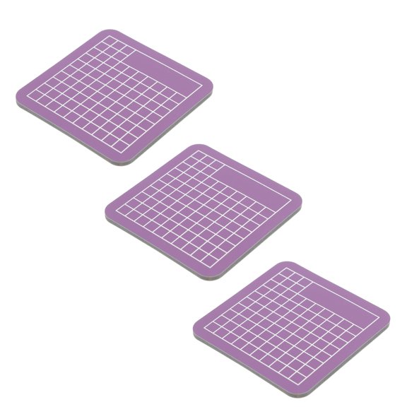 Houderco Crafting Mat Purple 3Set Non Skid Cutting