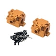 thumbnail image 4 of RC Gearbox RC Crawler CNC Machined Easy Install for Wltoys 1/28 284131 K989 aureate, 4 of 7