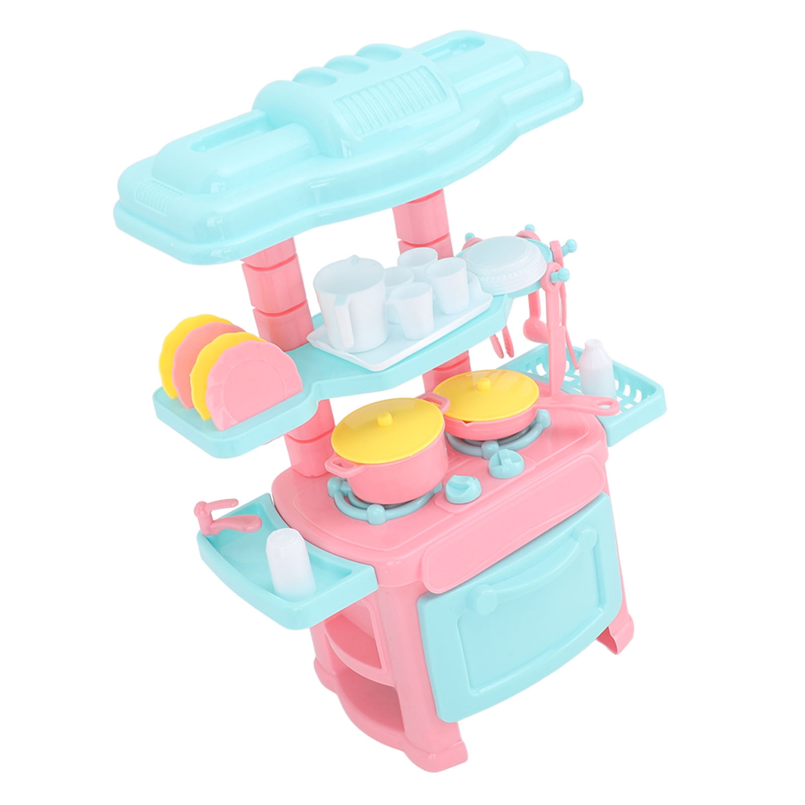 Kitchen Toys Set, Interactive Integrated Immersive Pretend Play Kitchen Toys  for Gift