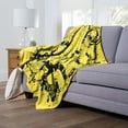 thumbnail image 2 of Adventure Time Inked Friends Warner Bros Silk Touch Throw Blanket, 50 x 60 inches, 2 of 5