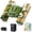 Green, variant on USCAMEL 8x21 Binoculars for Adults Kids, Portable Mini Binoculars for Birding, Camping, Climbing, Compact Binoculars with Storage Bag, Purple