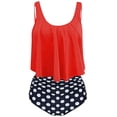 thumbnail image 2 of Bathing Suits Swimsuits for Women with High Waisted Bottom Swimwear, 2 of 2