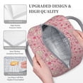 thumbnail image 3 of Fotbe Cute Love Bolsa de Almuerzo con Estampado, Lonchera Aislada, Contenedor de Comida Reutilizable Tipo Cooler a Prueba de Fugas, 3 of 6