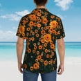 thumbnail image 6 of Daiia Daisies Hawaiian Shirt for Men Gentle Cotton Regular Short Sleeve Casual-Medium, 6 of 9