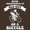 thumbnail image 3 of CafePress - Never Underestimate An Old Guy On A Bicycl T Shirt - Men's Classic Graphic Cotton T-Shirt, 3 of 4