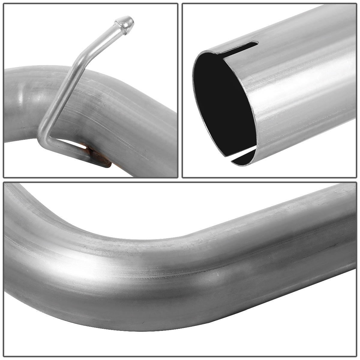 SOHC A588 For 00-05 Dodge Neon Catback Exhaust System 4.75 inches Burn Tip Muffler 