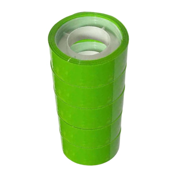 5 cintas adhesivas de bolas, juguetes educativos, cinta de descompresión de color caramelo para embellecer verde