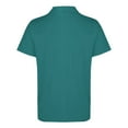 thumbnail image 5 of Mlqidk Short Sleeve Polo Shirts for Men American Flag Golf Shirt 4th Of July Christian Cross Tees Casual Quick Dry Big and Tall Collared Shirts Green L, 5 of 5