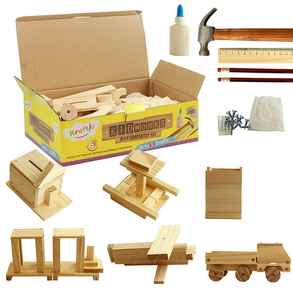 Wood craft projects kits