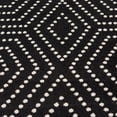thumbnail image 2 of Tropiana Black and White Woven Area Rug, 2 of 7